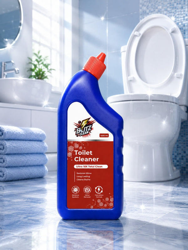 Toilet Cleaner 1000 ml Ultra 10x Thick Formula for Tough Stains Limescale